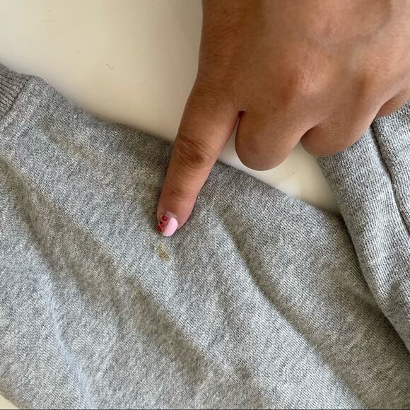 Tommy Hilfiger Y2K Flag Sweatshirt Embroidered Cotton Blend Gray XL GUC - Picture 8 of 10